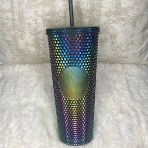 Starbucks Halloween Oil Slick Rainbow Iridescent